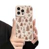 Kreative Nische Weihnachts-Schneemann Handyhülle für iPhone 13/14/15 Pro/Pro Max/16 Pro