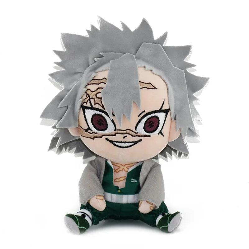 Anime Demon Slayer Pluszowe Zabawki Kreskówkowa Postać Kyoumei Iguro Obanai Sanemi Uzui Tengen Lalka Pluszowe Zabawki Dziecięce Bir 20CM