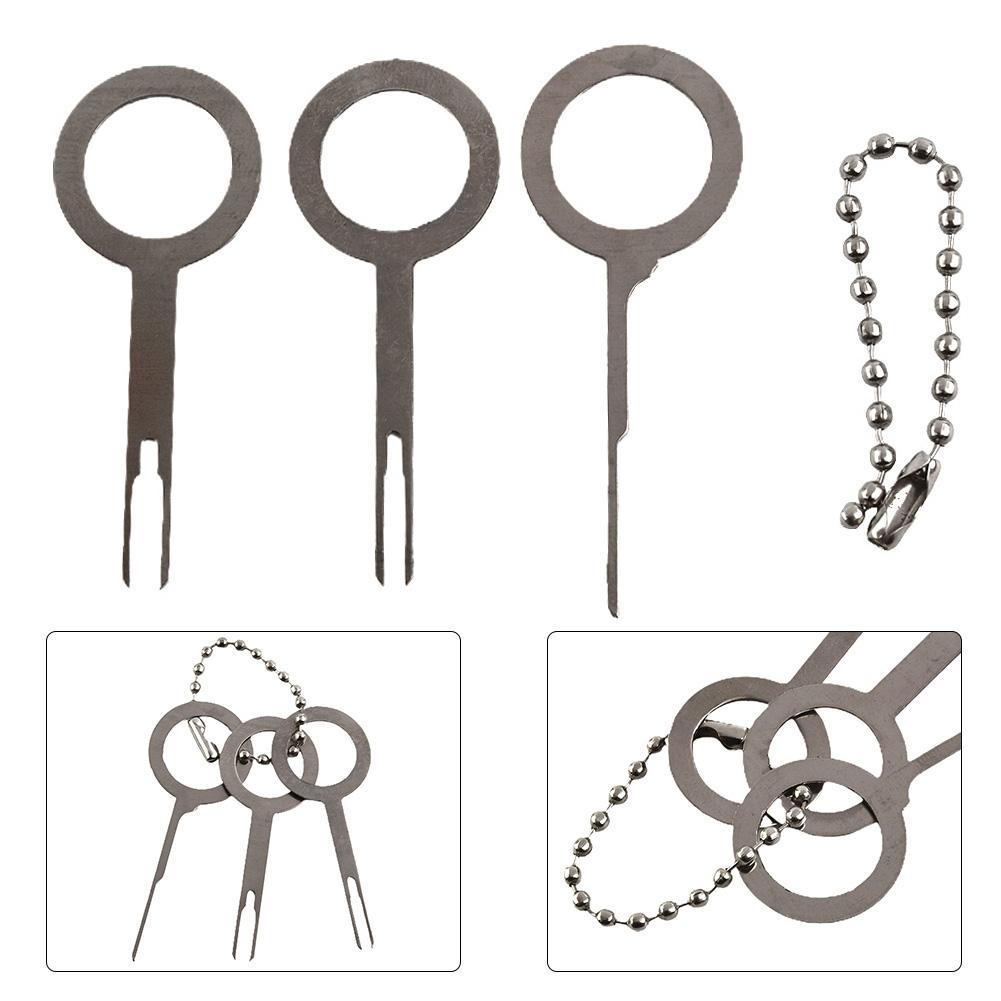 3x Car Electrical Cable Terminal Wiring Crimp Connector Removal Puller Key Tool