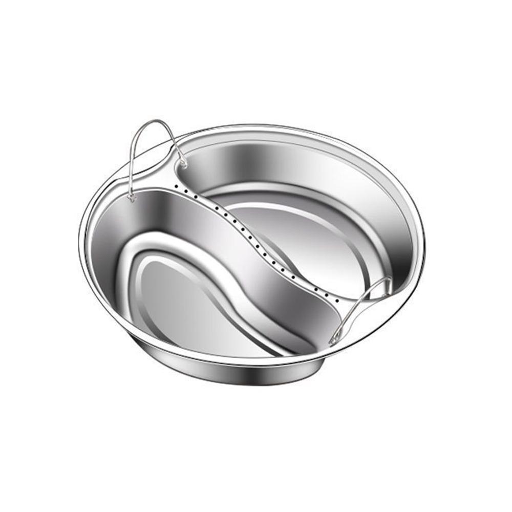 304 Stainless Steel Divided Food Steamer Tray with Handle Multi Size Food Steamer Round Stackable Rice Steamer