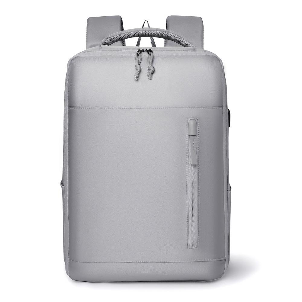 Student Schoolbag Ladies Backpack Solid Color Simple Men Travel Backpack Short-distance Business Trip Hand Luggage Bag