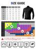 Astraia Avant Compression Long High Size Men's Wear, Sleeve, Neck, 3L, Black, AA29-00-3L