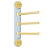 Drain Rotating Towel Bar Waterproof Bathroom Towel Pole Punch-free Suction Cup Towel Rack  Home