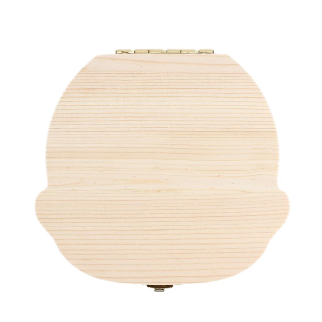 1 Stück Kinder Baby Zahnbox Holz Kinder Milchzähne Organizer Aufbewahrung Jungen Mädchen Baby Souvenirs Geschenke Andenken