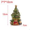 Christmas Tree Jewelry Storage Box Display Case Decorative Ceramic Organizers Trinket for Party