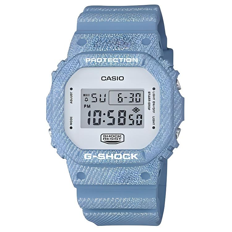 

CASIO G SHOCK Quartz Movement Resin Strap Watch Men s Watches Gray Dial DW-5600DC-2 Gray Dial