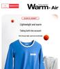 Men's Cotton Autumn Top - Comfortable, Breathable, Close-Fitting, Large Round Neck