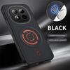 Shockproof Leather Phone Case for Xiaomi Redmi Note 15 Pro Plus 15 Pro+ for Magsafe Magnetic Wireless Charging Protector Cover