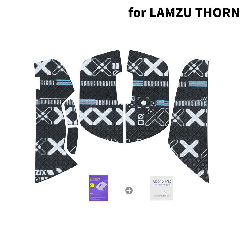 Нескользящая наклейка на мышку Suck Sweat Mouse Grip Tape для игровой мыши LAMZU THORN 4K, аксессуары для настольных геймеров, противоскользящая