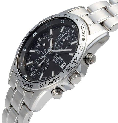 Seiko SND367PC Men's Watch (Black)