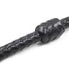 VaHppy Chicote de cavalo preto pu brilhante, material bdsm, brinquedos sm, processo de tecelagem, chicote longo, produtos adultos, palco, adereços de louvor, estilo rainha