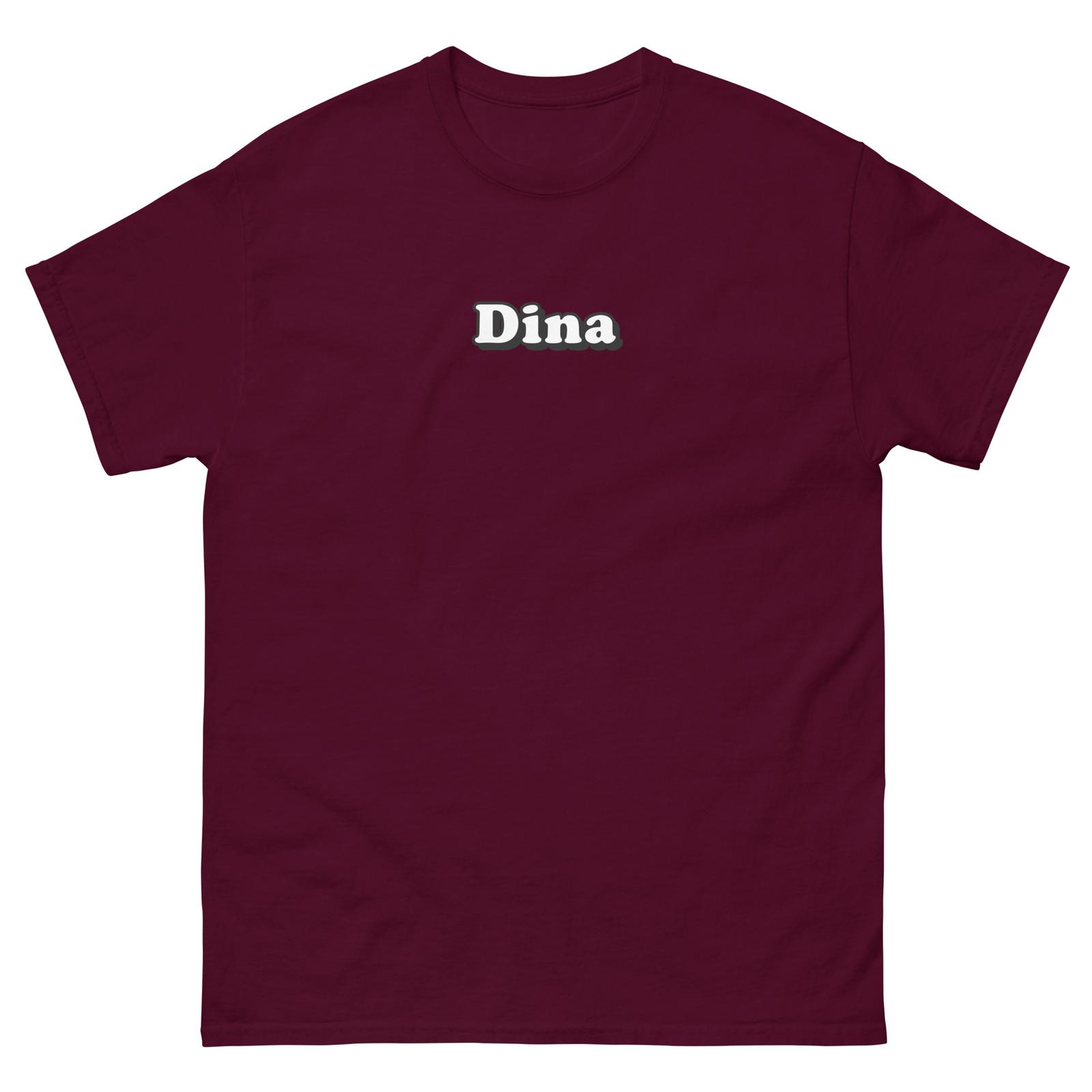 Dina Birthday First Given Name T-Shirt L