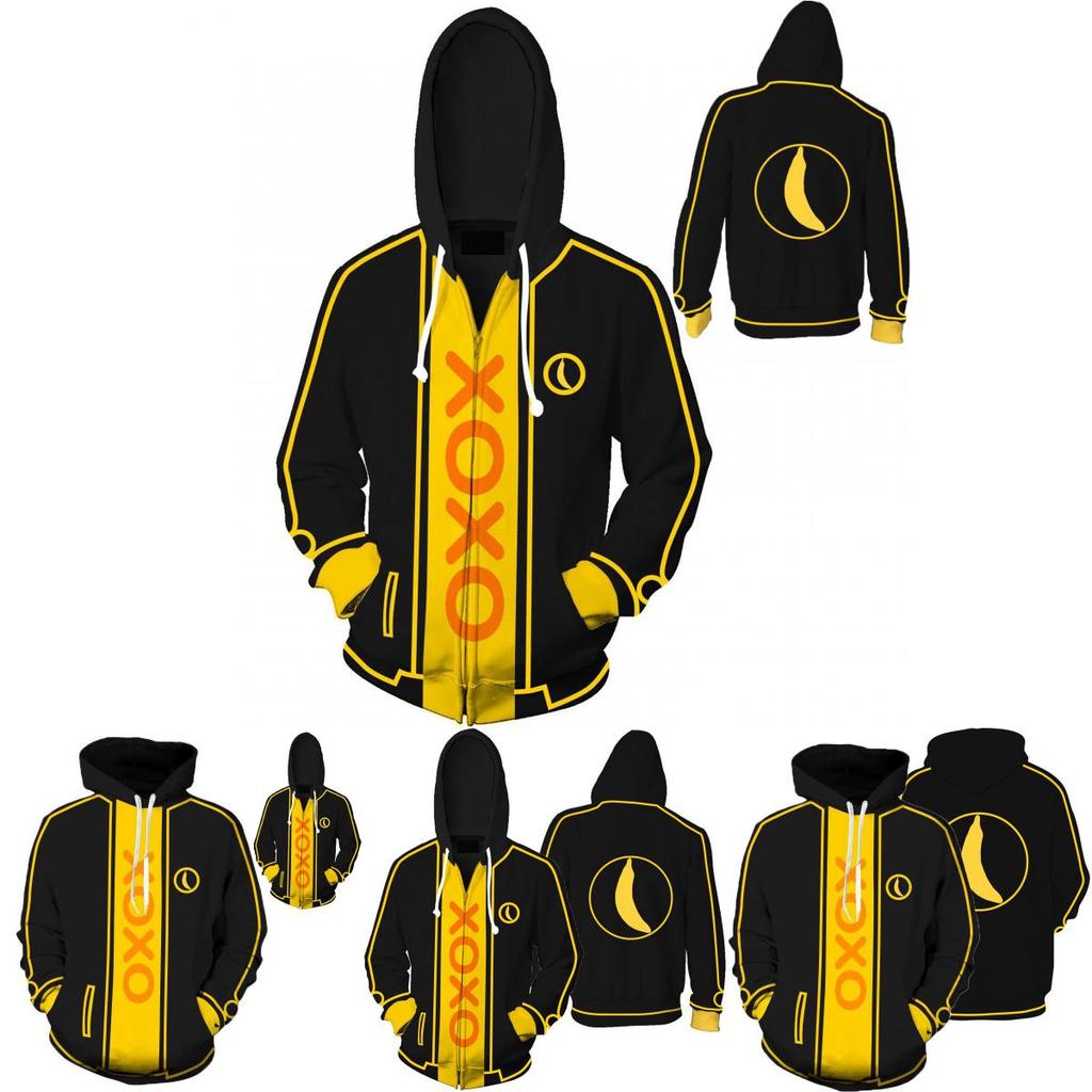 Soft And Comfortable My Friend Pedro Hoodie Cosplay Costume Sweatshirt Jacket For Halloween