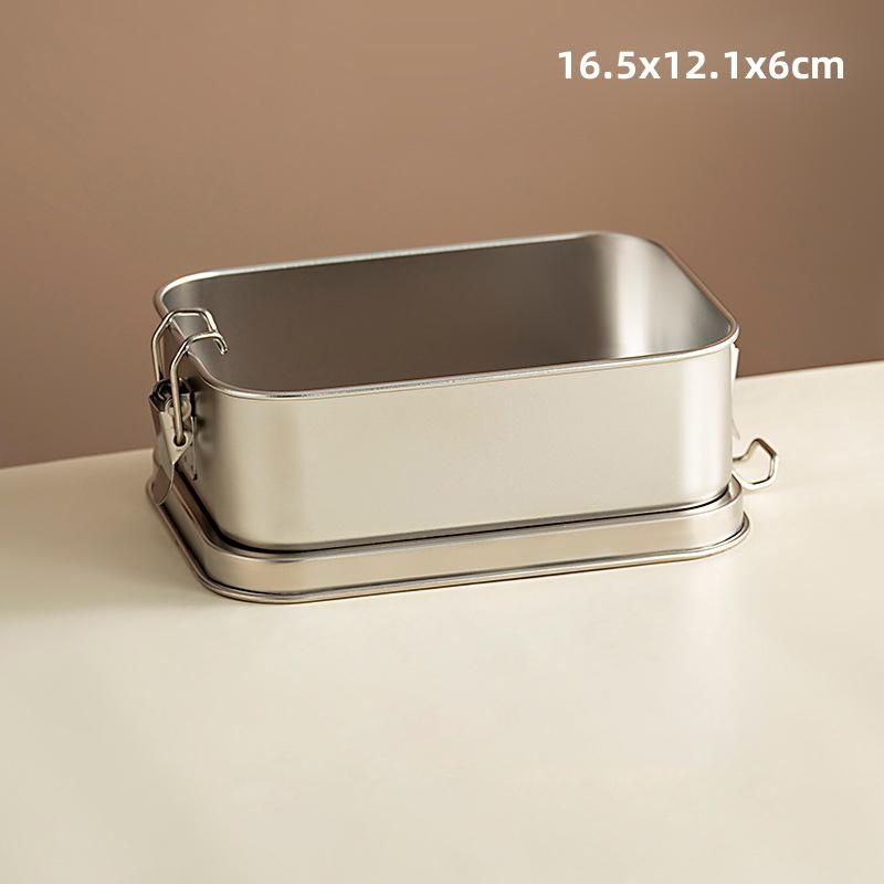 

Large Capacity Stainless Steel Square Lunch Box Sealed Insulation Bento Box Canteen with Compartment for Freshness Control