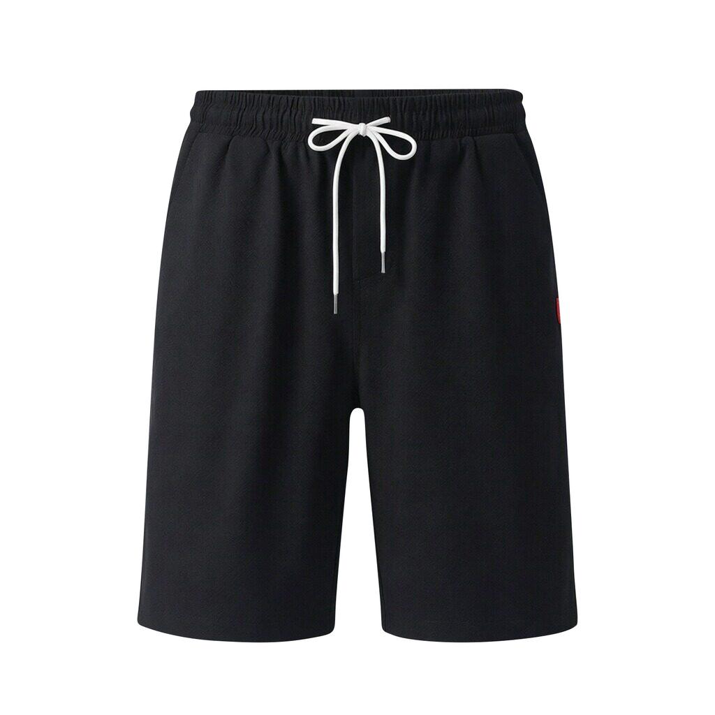 Cotton Shorts Men with Drawstring Waist Mens Sweat Shorts Relaxed Fit Shorts for Men Casual Wear Lightweight Bermudas Para Hombres