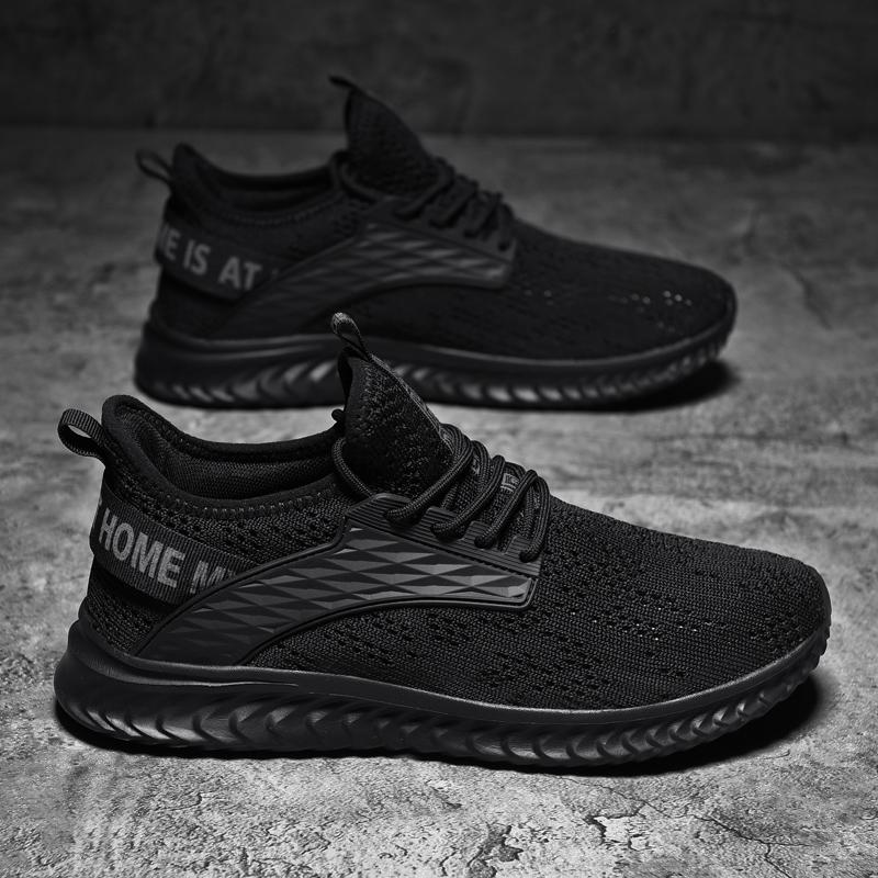 39-48 Men's Mesh Breathable Sports Casual Shoes EVA Ultra-light Stool Outdoor Lazy Shoes