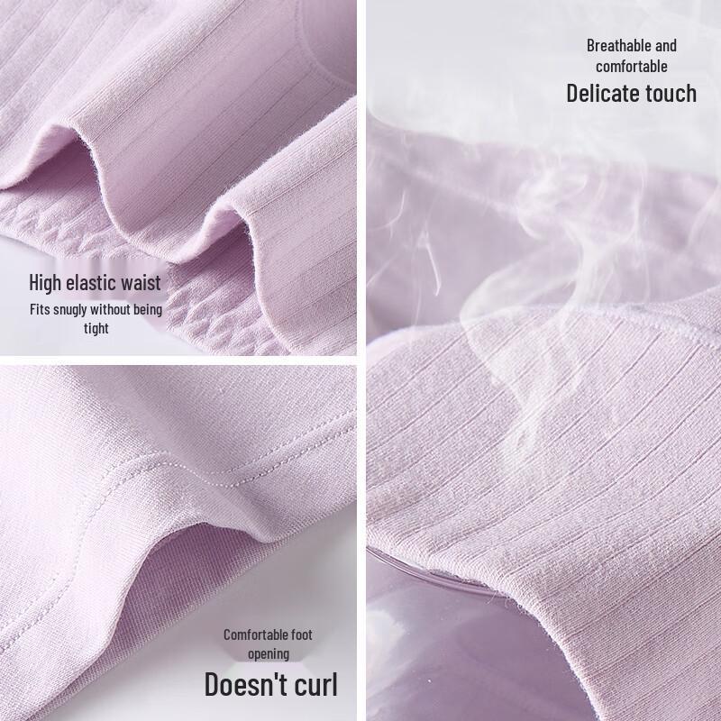 Urban Beauty Women's High-Waisted Cotton Boxer Briefs 3-Pack