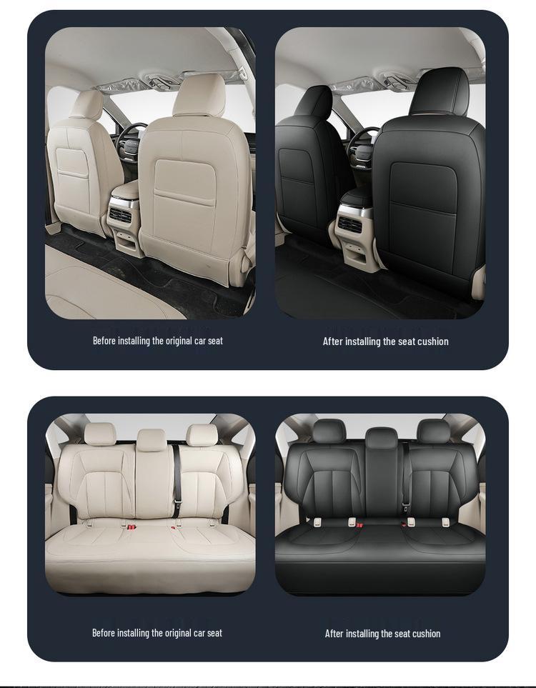 Universal Full Leather Car Seat Cushion for Wuling Xingguang: All-Season Comfort