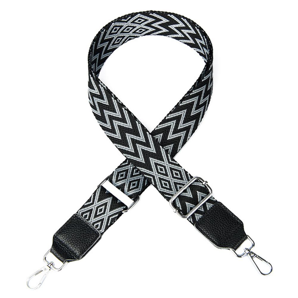 Popruh s boho vzorem Šířka ramenního popruhu 3,8 cm 360° otočný náhradní popruh na hlavu taška 80-140 cm Nastavitelná část tašky Příslušenství