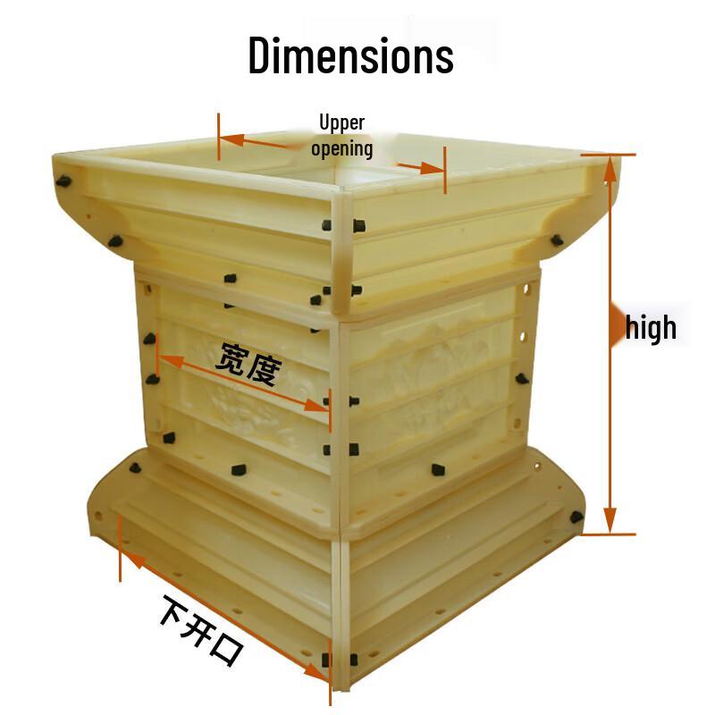 Outdoor Cement Roman Column Base Mold