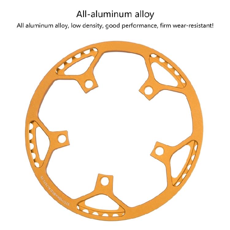 45T 47T 53T 56T 58T Light Weight Designs for Folding Bikes Biking 130mm BCD High Performances Folding Bikes Chainwheel