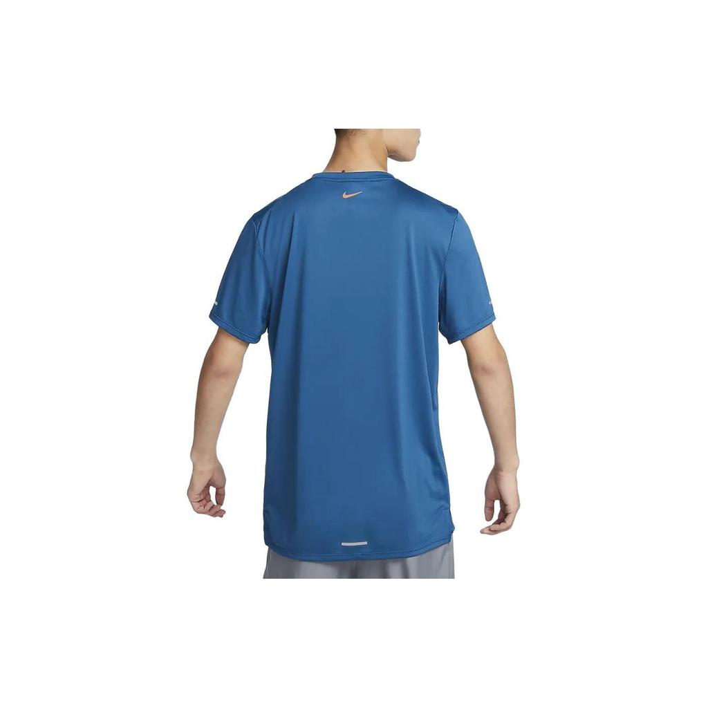 Nike Dri Fit Rise 365 Running Energy T Shirt Men's Blue FN3295-476