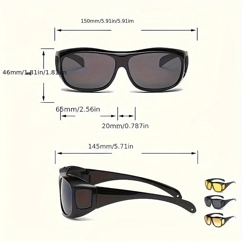 Hd Night Vision Goggles for Driving Specifically Designed for Male and Female Drivers. Windproof Goggles