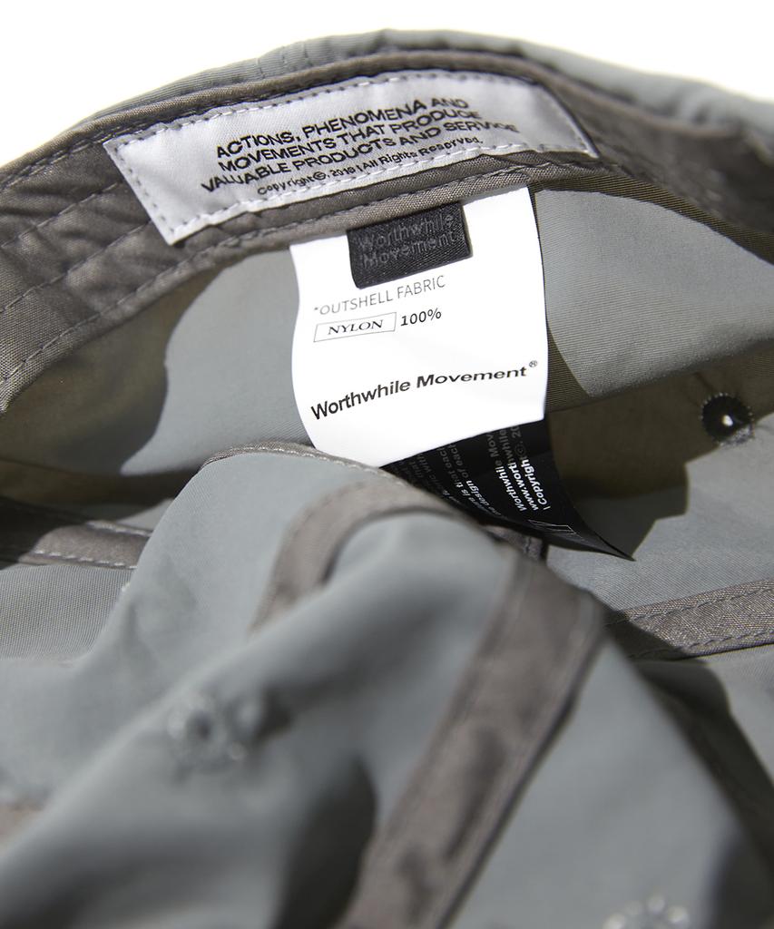 WORTHWHILE MOVEMENT Varsity Cap (Ash Gray)