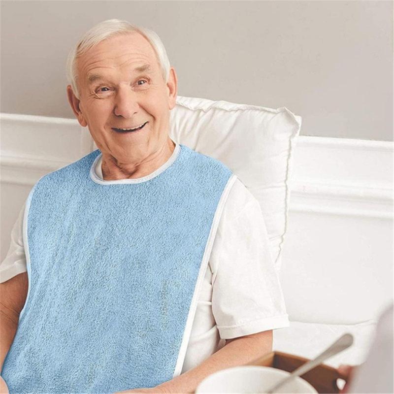 Wasserdichte Frottee-Schürze für Erwachsene, Bequeme Unisex-Kleidung, Schützer für Mama und Papa