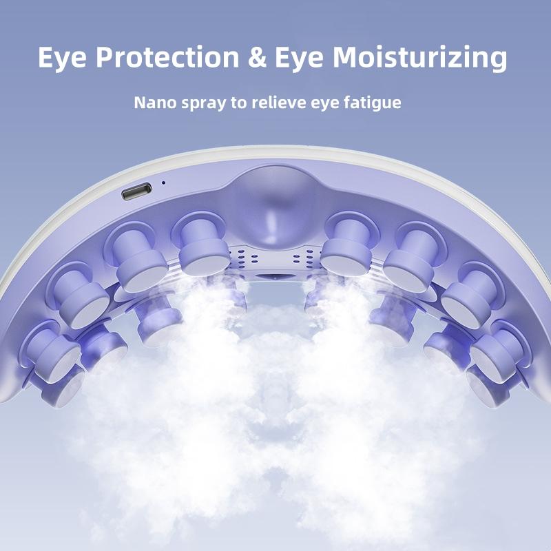 Mist Eye Massager with Vibrating Atomization Moisturizing Eyes Massage Relief Fatigue Dry Eyes Relaxation Sleep Improvement Gift
