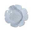 Japanese Hammered Petal Glass Dessert Plate Set