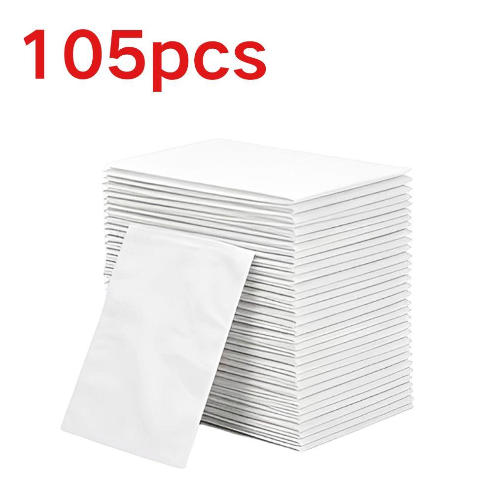 105pcs Breathable Non-woven Drawstring Fruit Protect Bags for Grape, Apple, Pear, Farm Crop Growing Protection Accessories YMY