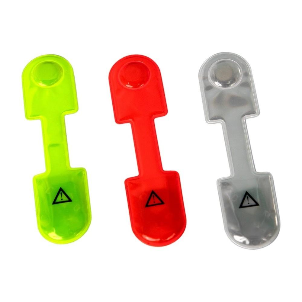 LED Lighting Magnetic Safety Light PVC Reflective Clip Light New LED Warning Light  Bicycle Riding