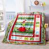 Christmas Gift Comedy Movie How the Grinch Stole Christmas blanket home warming, four season bed decoration sofa cover flannel throwing blanket K20