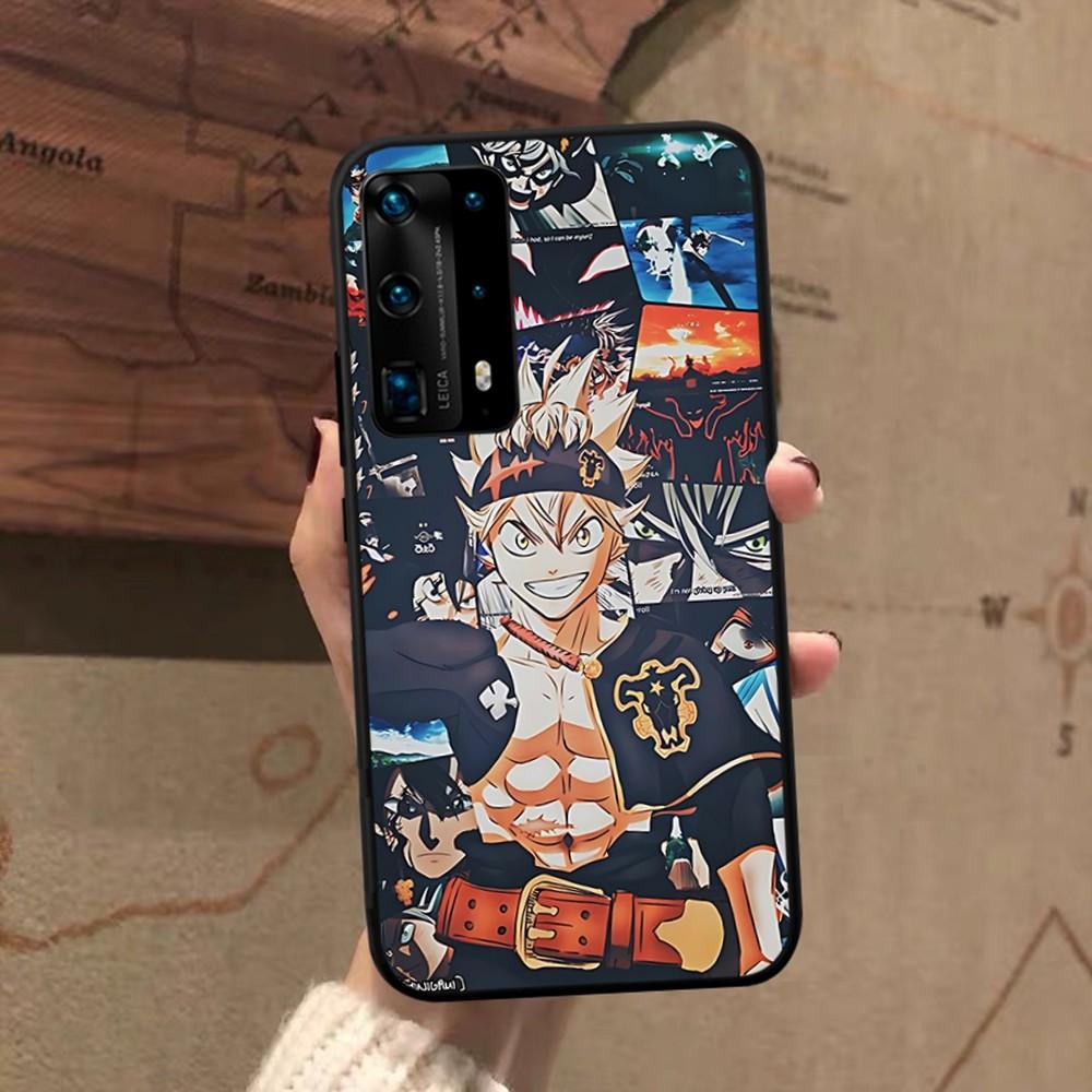 Black Clover Telefoonhoesje Voor Huawei P 8 9 10 20 30 40 50 Pro Lite Psmart Honor 10 Lite 70 Mate 20lite