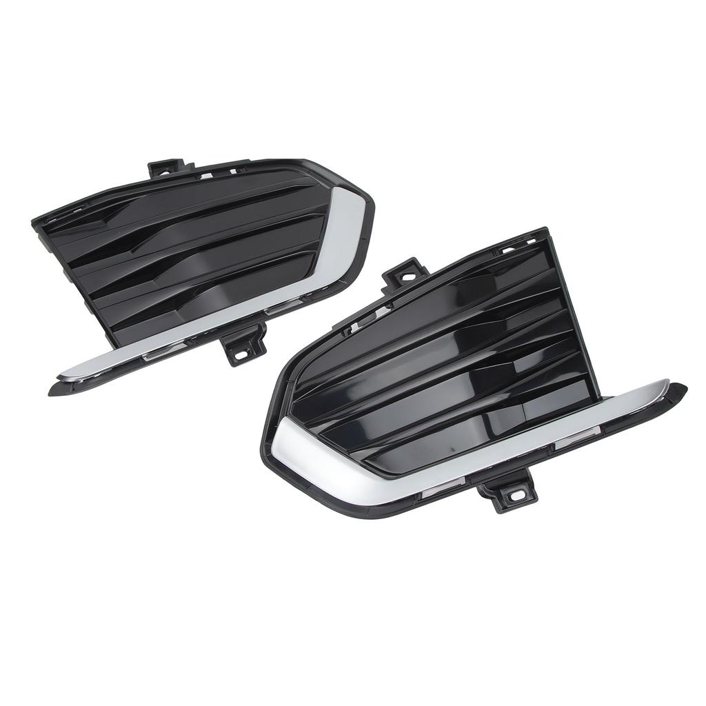 23464906 Sporty Aerodynamic Wind Resistance Reduction Bumper Fog Light Cover Grille 1 Pair Impact Resistant Waterproof for