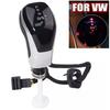 Auto Automatikschaltung Schaltknauf Hebel Schalthebel Kopfball Rotes LED-Licht für VW, Golf