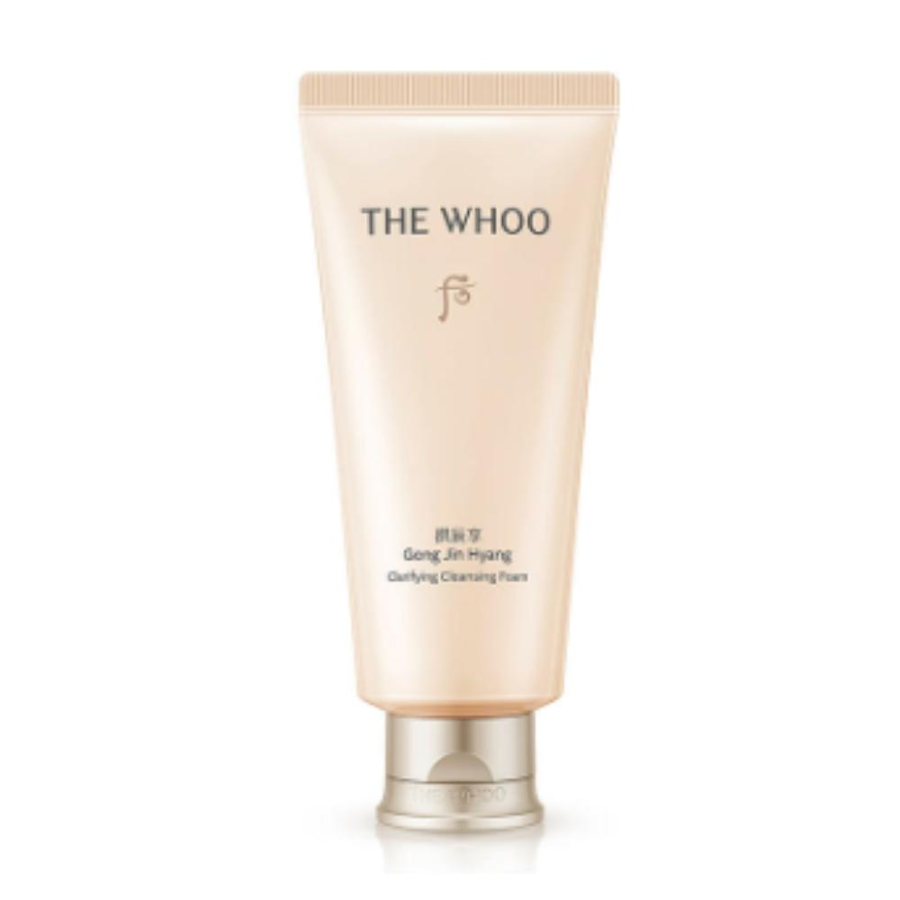 The History of Whoo Gongjinhyang Facial Foam Cleanser 180ml - Gentle Purifying & Nourishing Herbal Cleanser