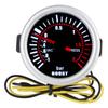 Turbo Pressure Gauge Turbo Boost Meter Universal 2" 52mm White LED Backlight Smoke Lens 12V -1~0~2Bar Car Modification