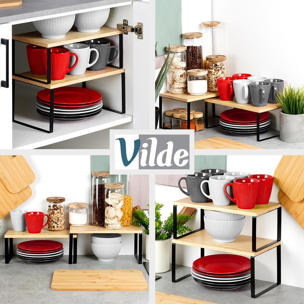 Kitchen Shelf for Countertop, Cabinet Shelf, Kitchen Organizer Stand