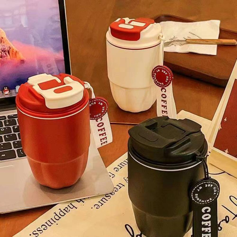 Small Capacity Dual Drink Cup Mini Pumpkin Water Cup Durable Stainless Steel Coffee Mug  Couple