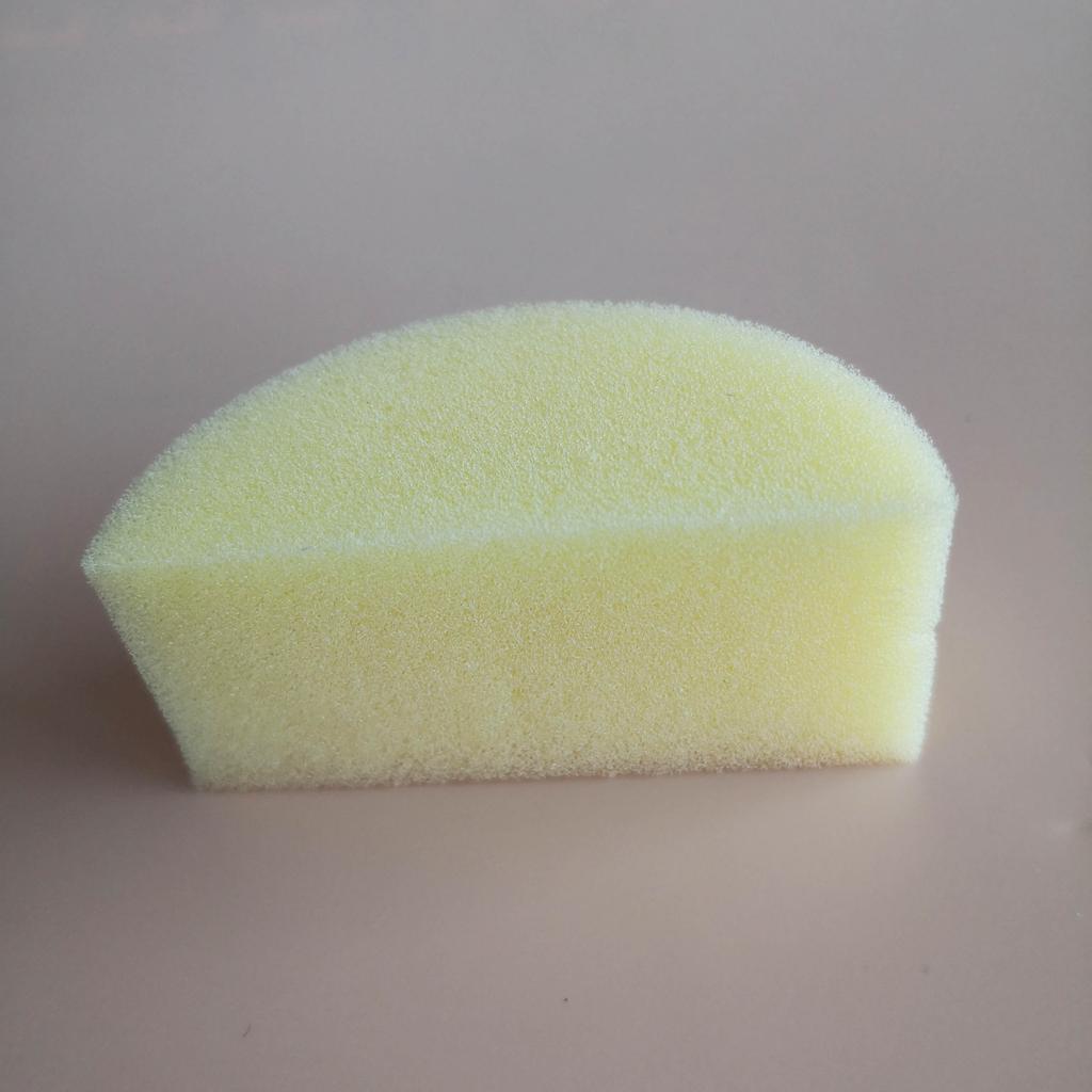 Wholesale Halloween Makeup Beauty Custom Shape Square Face Painting Black Yellow Facial Sponge