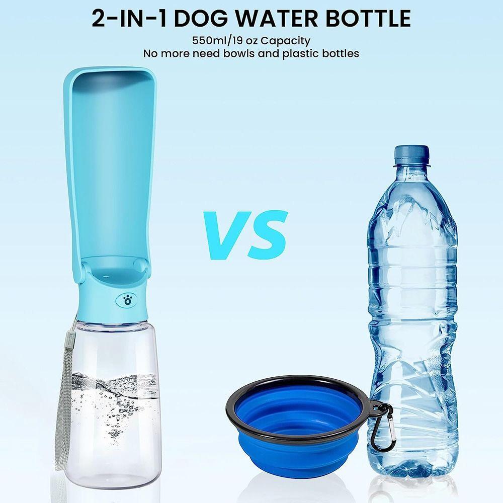 Durable Leakproof Dog Water Bottle Foldable Portable Cats Water Feeder Bowls Dog Water Dispenser For Pet Dogs Cats