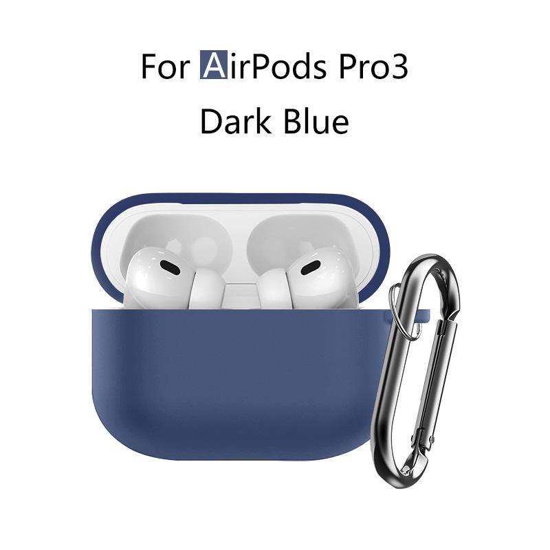 Silicone Case For AirPods Pro 3 Transparent Soft TPU Earphone Shockproof Protective Case Cover For AirPods Pro 3 Earbuds Shell