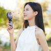 USB Handheld Mini Fan Foldable Portable Neck Hanging Fans 5 Speed USB Rechargeable Fan With Phone Stand And Display Screen