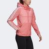 adidas Womens Casual Sports Woven Hooded Jacket Women Jacket Rose GS0363