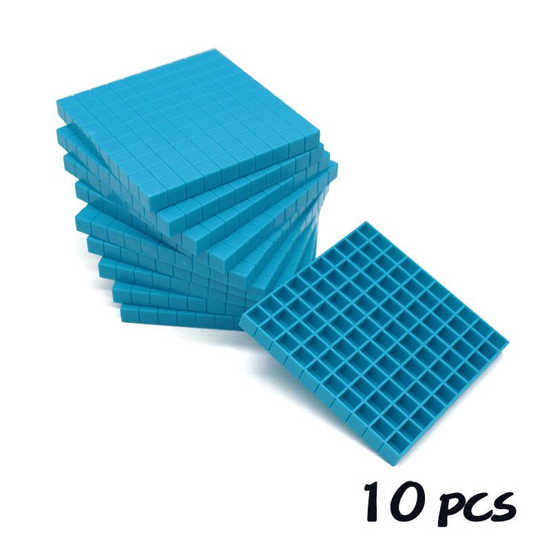 Cubes Mathématiques Montessori Jouets d'Apprentissage Numérique Éducation Précoce Décimal Cubes Mathématiques 3D Entraînement à la Pensée Logique Matériel Pédagogique Paroissial