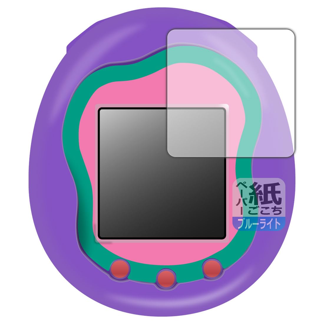 

PDA Kobo Tamagotchi Uni compatible screen blue light made in Japan protector, blocking, anti-reflection, paper-like feel,