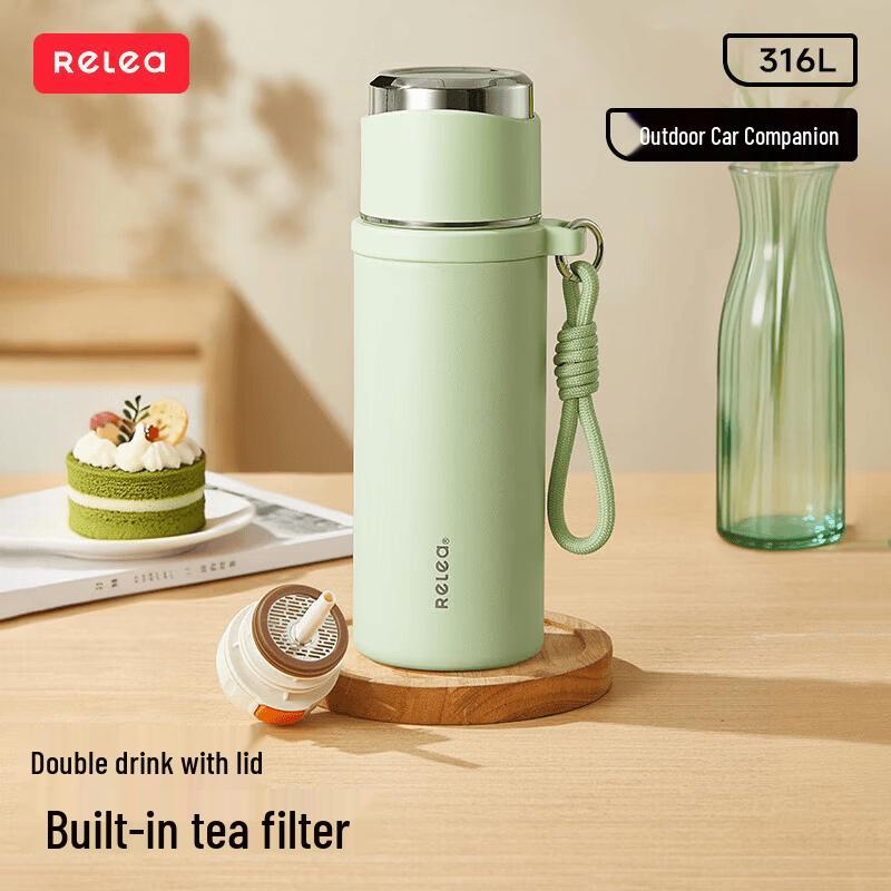 

RELEA 570ml Triple-Drink Insulated Bottle