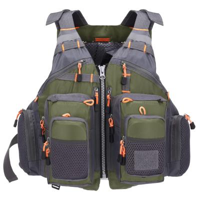 Lixada Fishing Vest, Fishing Vest Jacket, High Buoyancy, Breathable, Large Capacity, Multiple Pockets, Unisex, Load Capacity Up To 95kg, One Size Fits